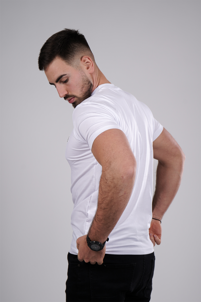 Culture bela muška majica - Slika 3